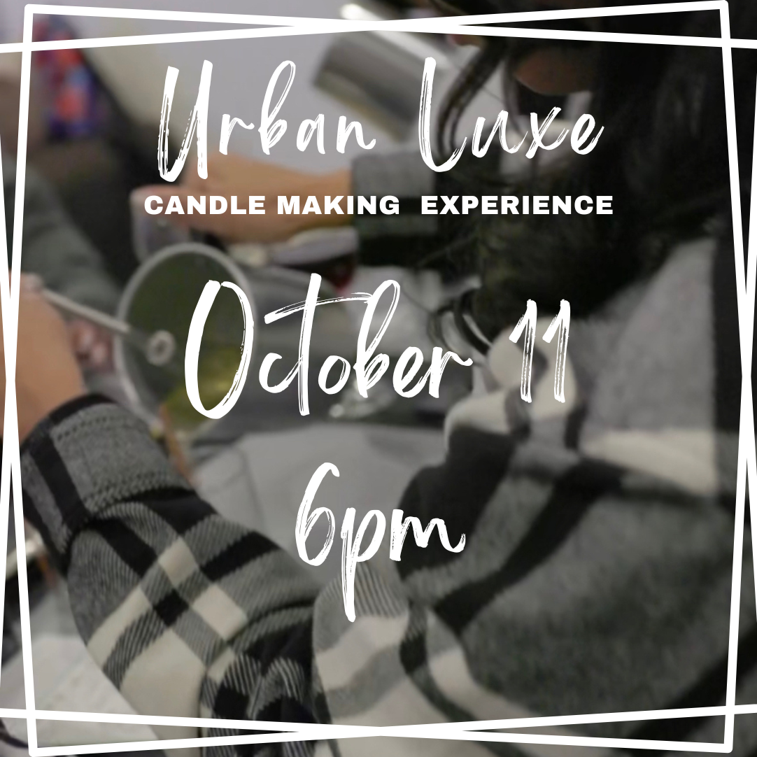 Urban Luxe Candle Bar Experience